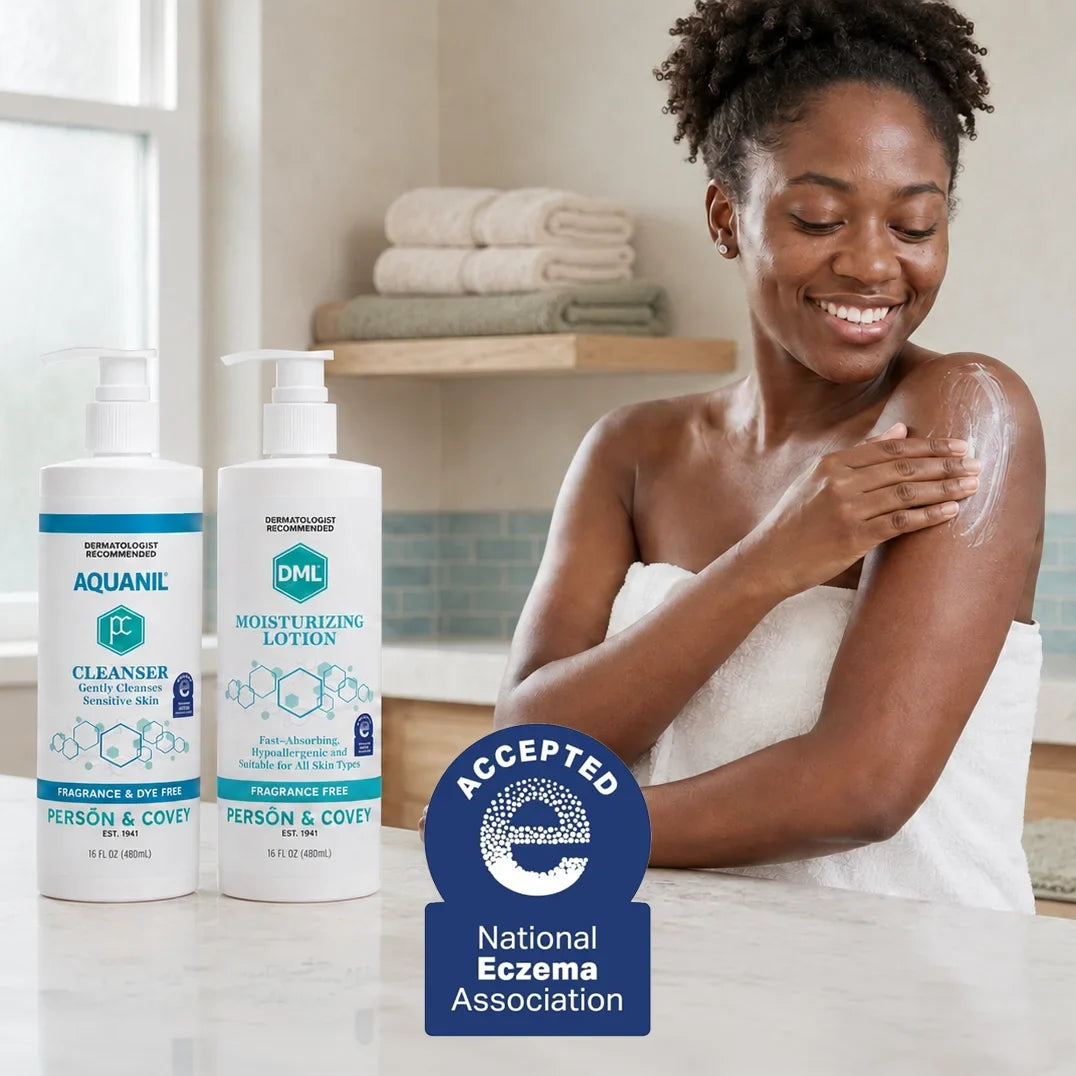 NEA Seal of Acceptance™ Awarded to Aquanil Cleanser and DML Lotion